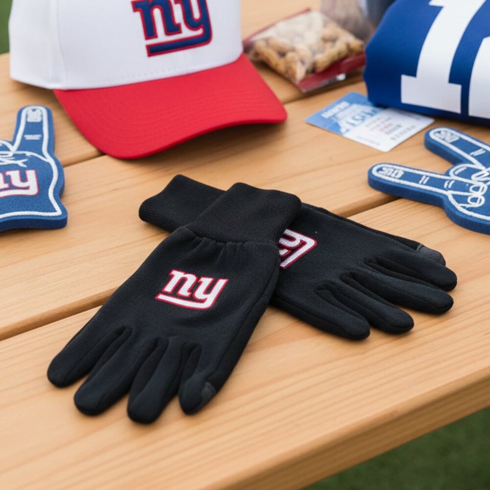 NWT New York Giants WinCraft Smart Touch Gloves - NFL Tech Gloves